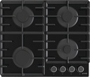 Plinska ploča za kuhanje na kaljenom staklu GT642ABPlinska ploča za kuhanje na kaljenom staklu GT642AB0