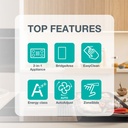 GEH8432BSCWF Indukcijska ploča za kuhanje s integriranom napomGEH8432BSCWF Indukcijska ploča za kuhanje s integriranom napom1