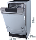 DISHWASH WQP8-7736N GI520E15X GOR1